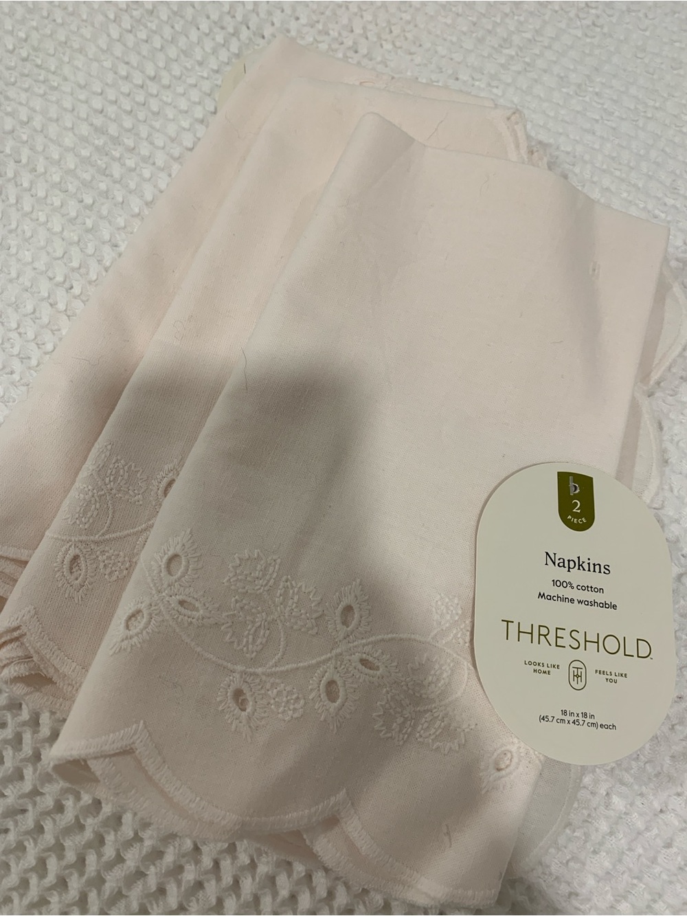 Set of 6 Threshold napkins